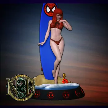 Marvel surfgirls - Mary Jane