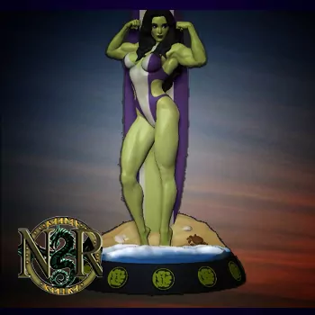Marvel surfgirls - She Hulk