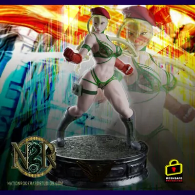 Cammy from Street-Fighter + NSFW